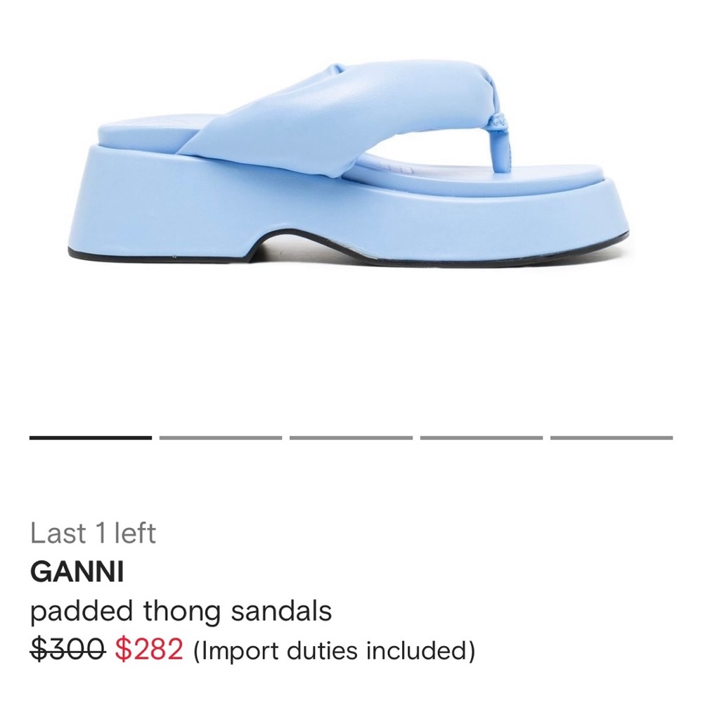 Ganni  Size:36.5-37